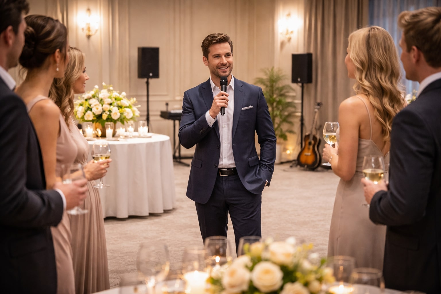 Музыка и праздничная атмосфера на мероприятии